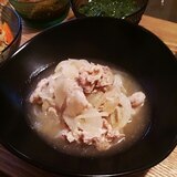 醤油麹でやわらか☆豚こま玉ねぎ蒸し